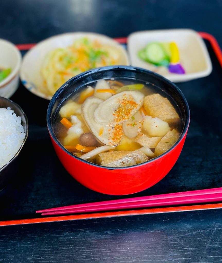 信州の郷土料理「そばすいとん」