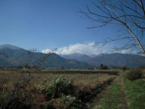 信州松本浅間温泉　ホテル玉の湯（玉之湯） 残したい風景　秋の安曇野