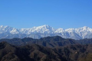 長野県小川村　北アルプスの眺めサイコー！！　