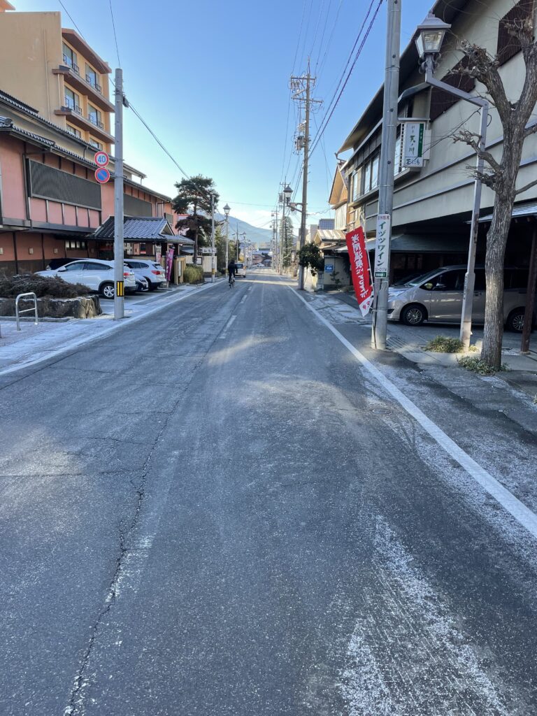 速報！　今朝の松本の天候