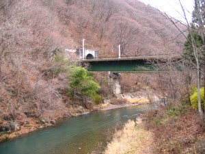 長野県バリアフリーの世界松本浅間温泉　ホテル玉の湯（玉之湯） 木曽宮ノ越にある木曽川の巴淵